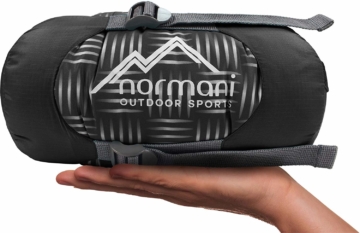 Normani Mini Schlafsack Tinbo Schwarz