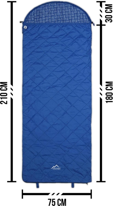Normani Mini Schlafsack Tinbo Maße Blau