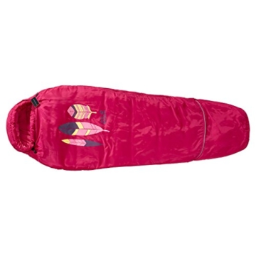Jack Wolfskin Unisex – Kinder Schlafsack Grow Up Red - 