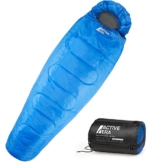 Professional 300 Mumien-Schlafsack für 3-4 Saisons für Camping, Wandern, Aktivitäten im Freien - 1