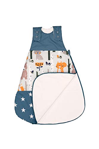 ULLENBOOM Babyschlafsack 68/74 cm ganzjährig