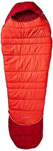 VAUDE Kinder Schlafsack Kobel Adjust 500 SYN, längenverstellbarer Kinderschlafsack, für Größen von 130-165cm, dark indian red, one Size, 129626520010 - 2